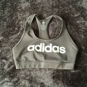 ADIDAS BLACK SPORTS BRA